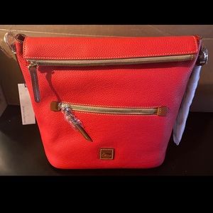 Dooney & Bourke Pebble Large Sac - red